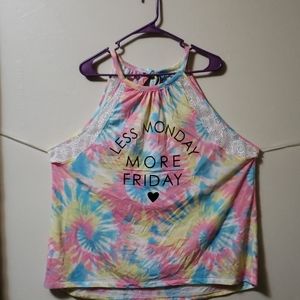 Tie-dye tank top